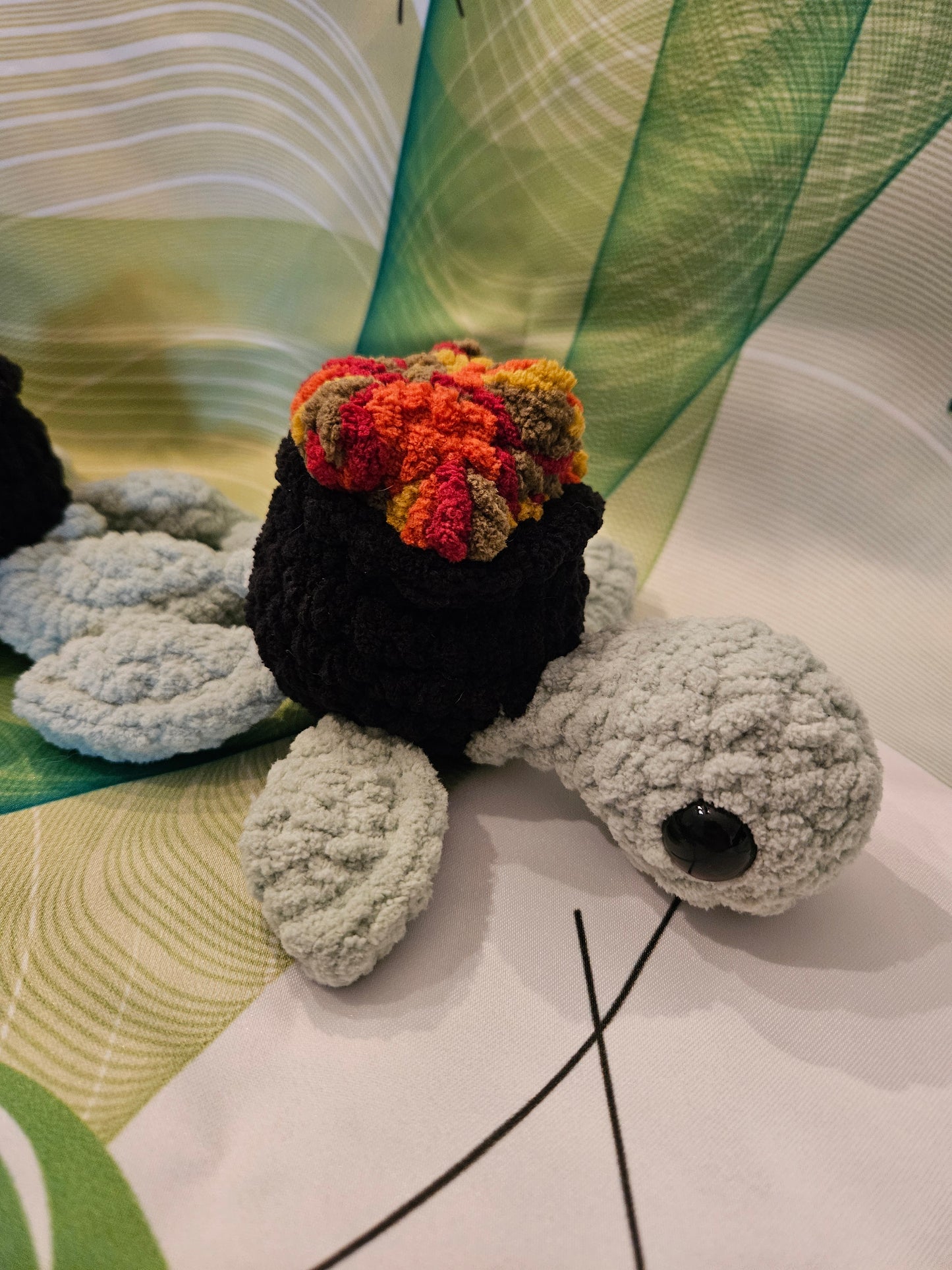 Cauldron Turtle, PDF Crochet Pattern, No Sew Beginner Friendly