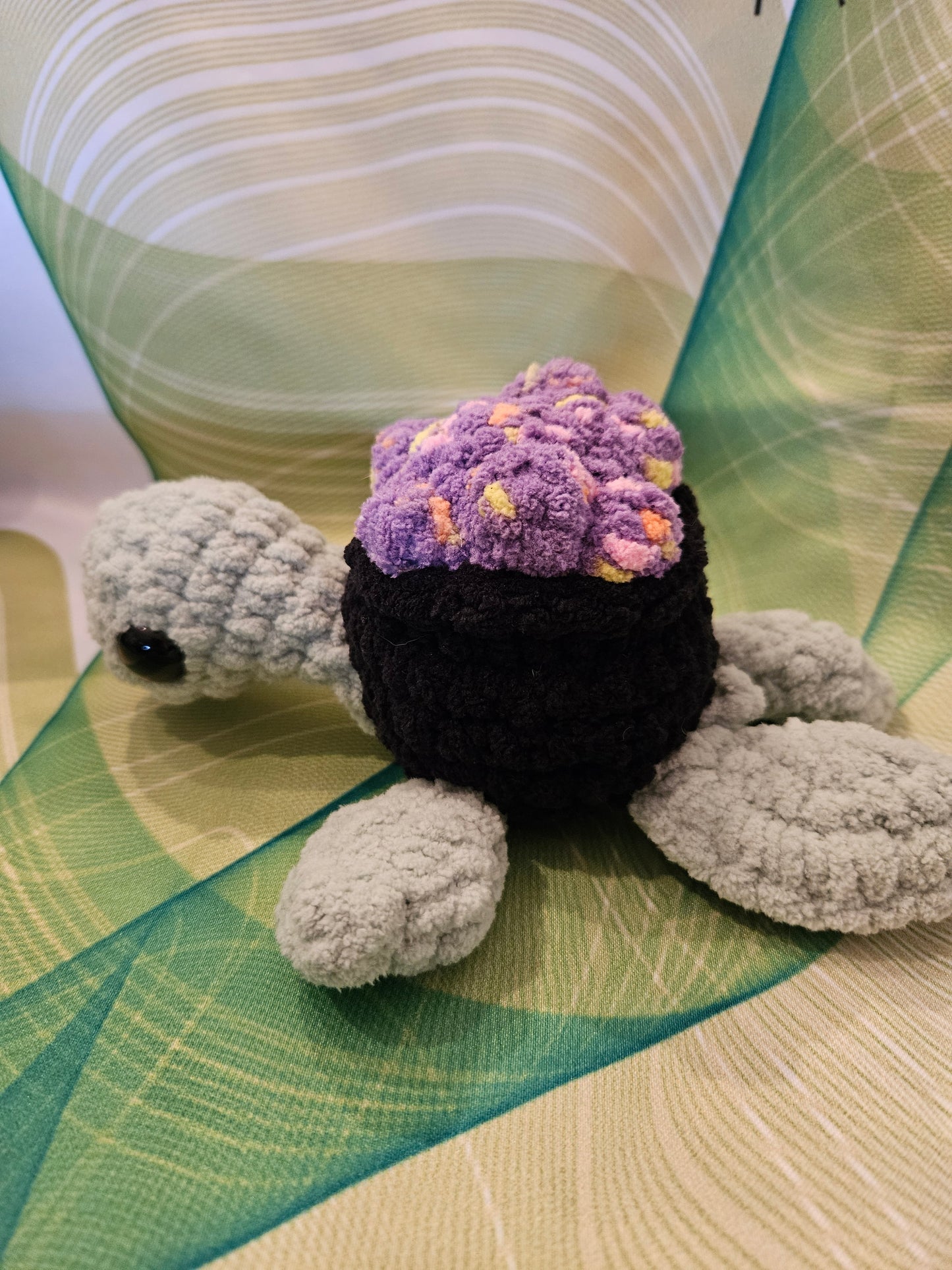 Cauldron Turtle, PDF Crochet Pattern, No Sew Beginner Friendly