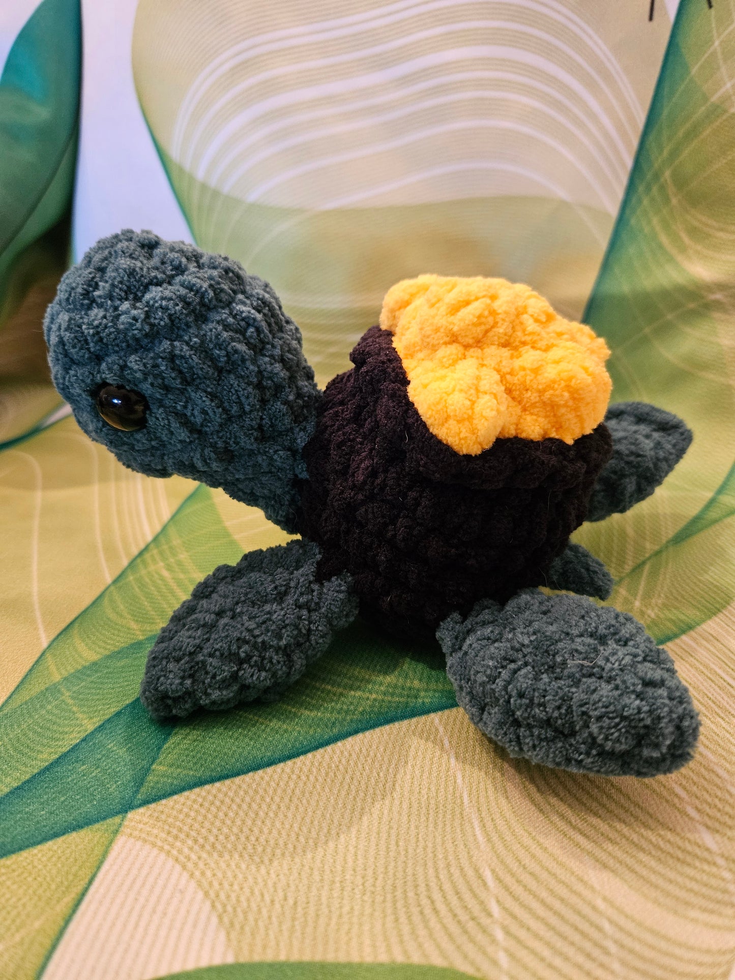 Cauldron Turtle, PDF Crochet Pattern, No Sew Beginner Friendly