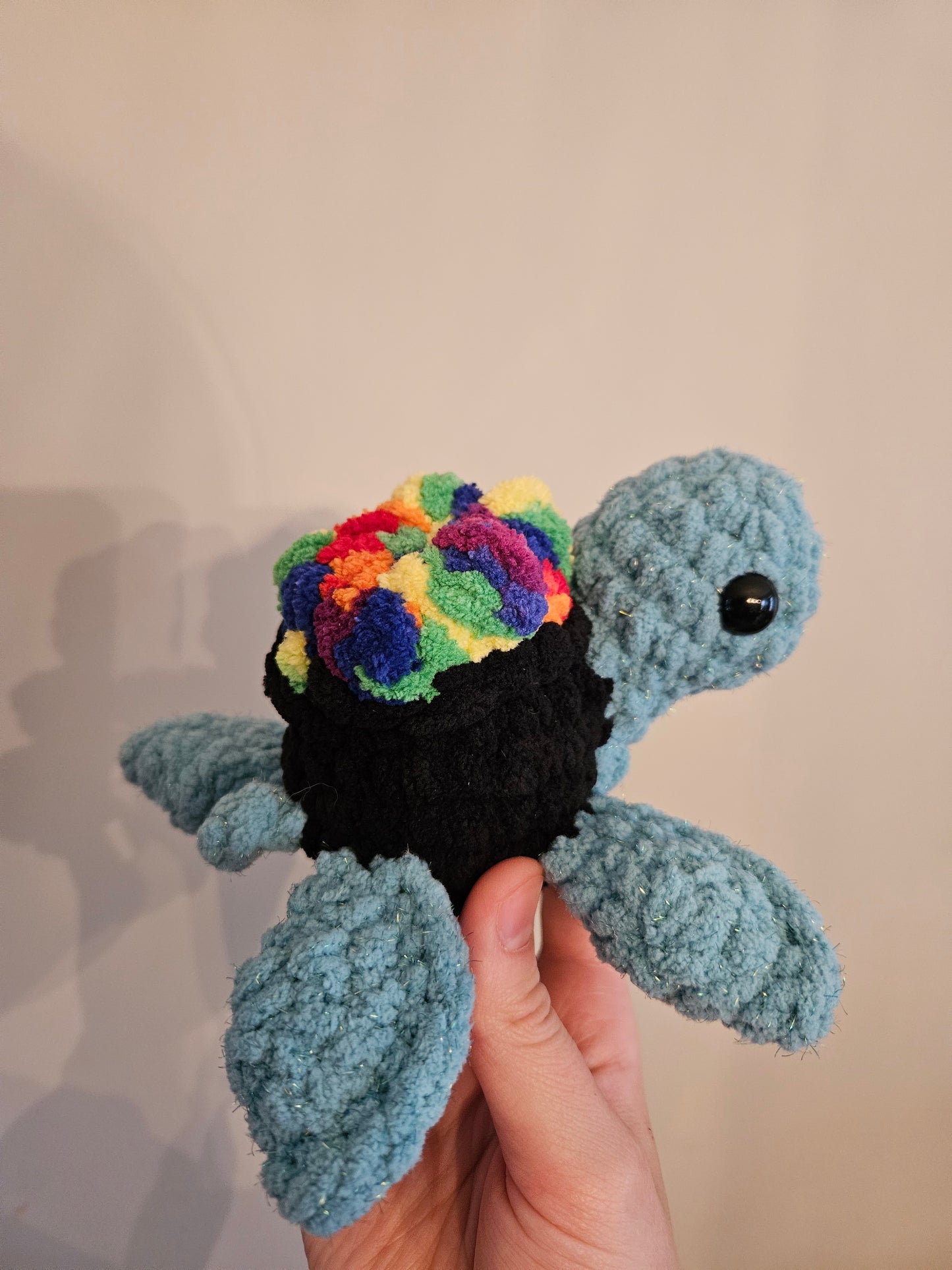 Cauldron Turtle, PDF Crochet Pattern, No Sew Beginner Friendly