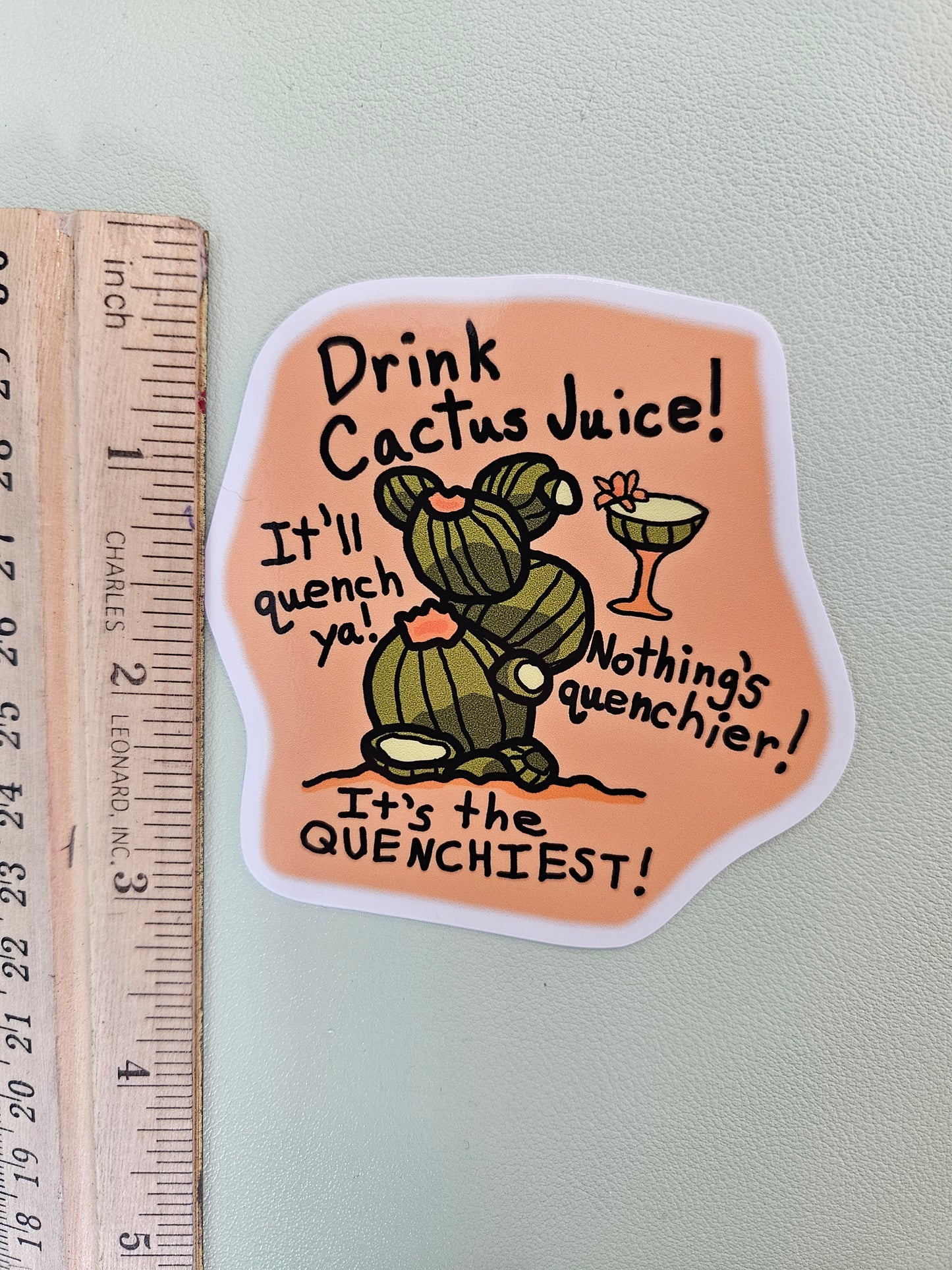 Cactus Juice ATLA Sticker