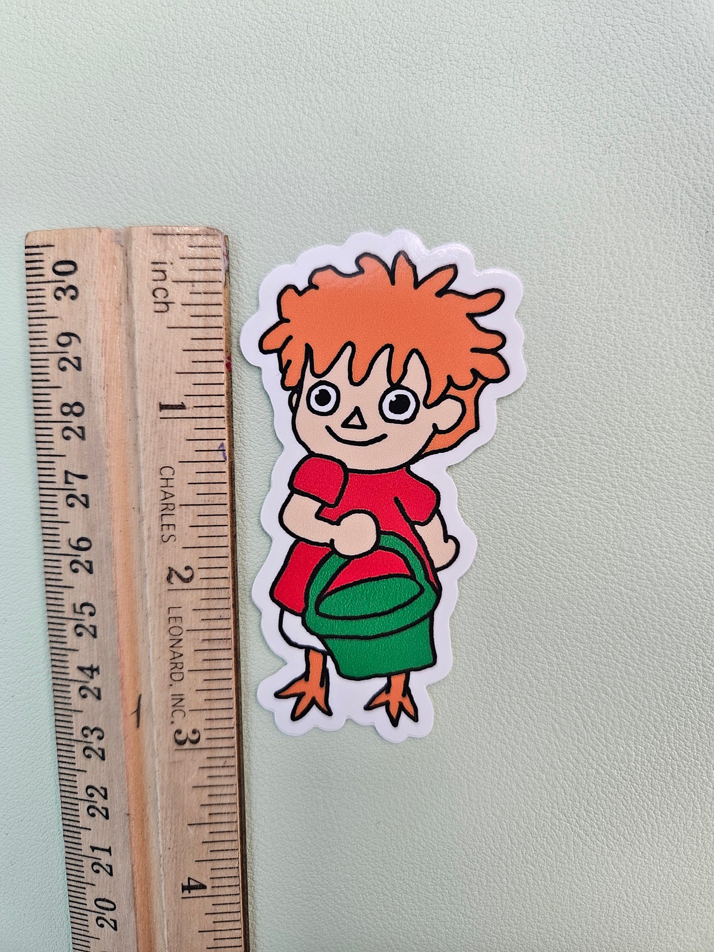 Ponyo Sticker Studio Ghibli