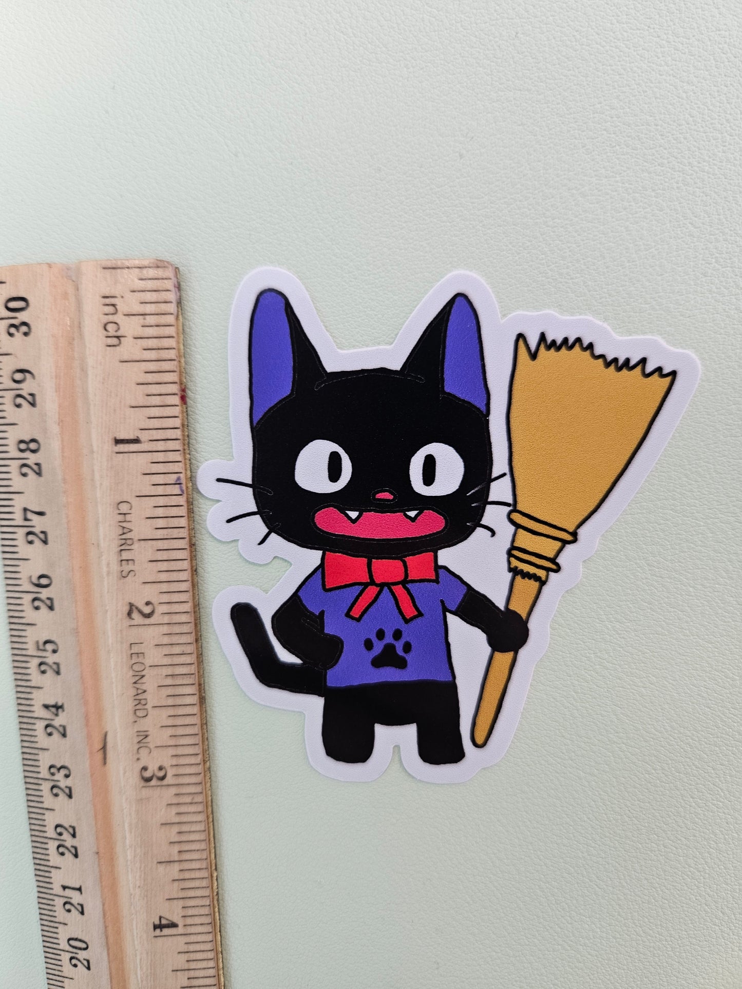 Jiji Cat Sticker Studio Ghibli