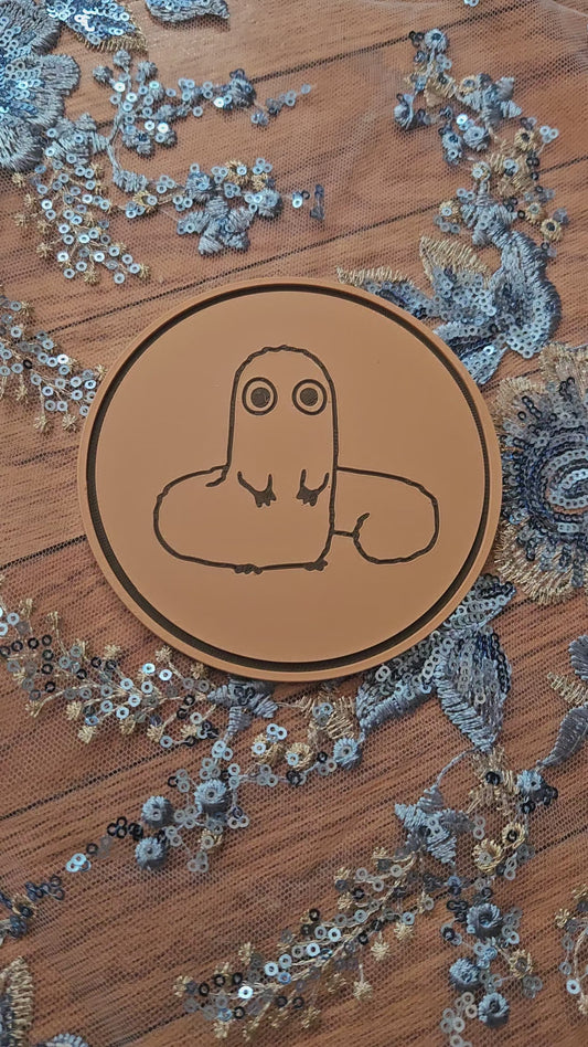 Witch Hat Atelier Double Sided Coasters 3D Printed Set of 5