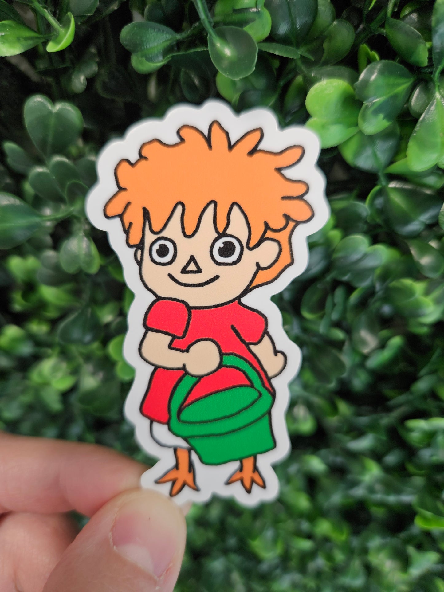 Ponyo Sticker Studio Ghibli