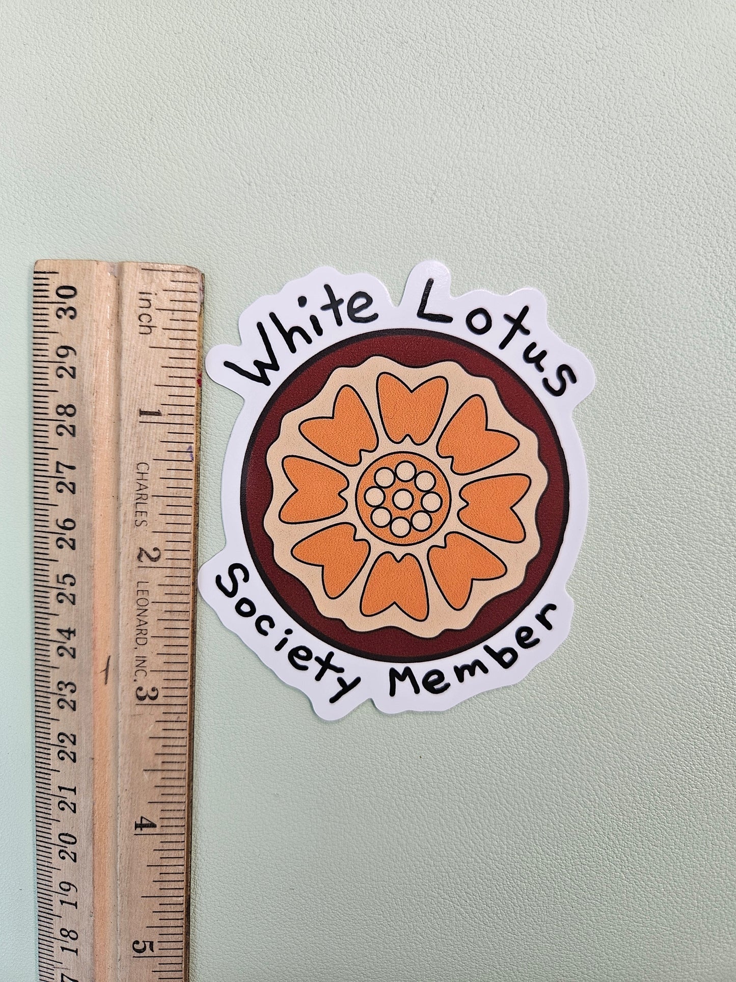 White Lotus ATLA Sticker