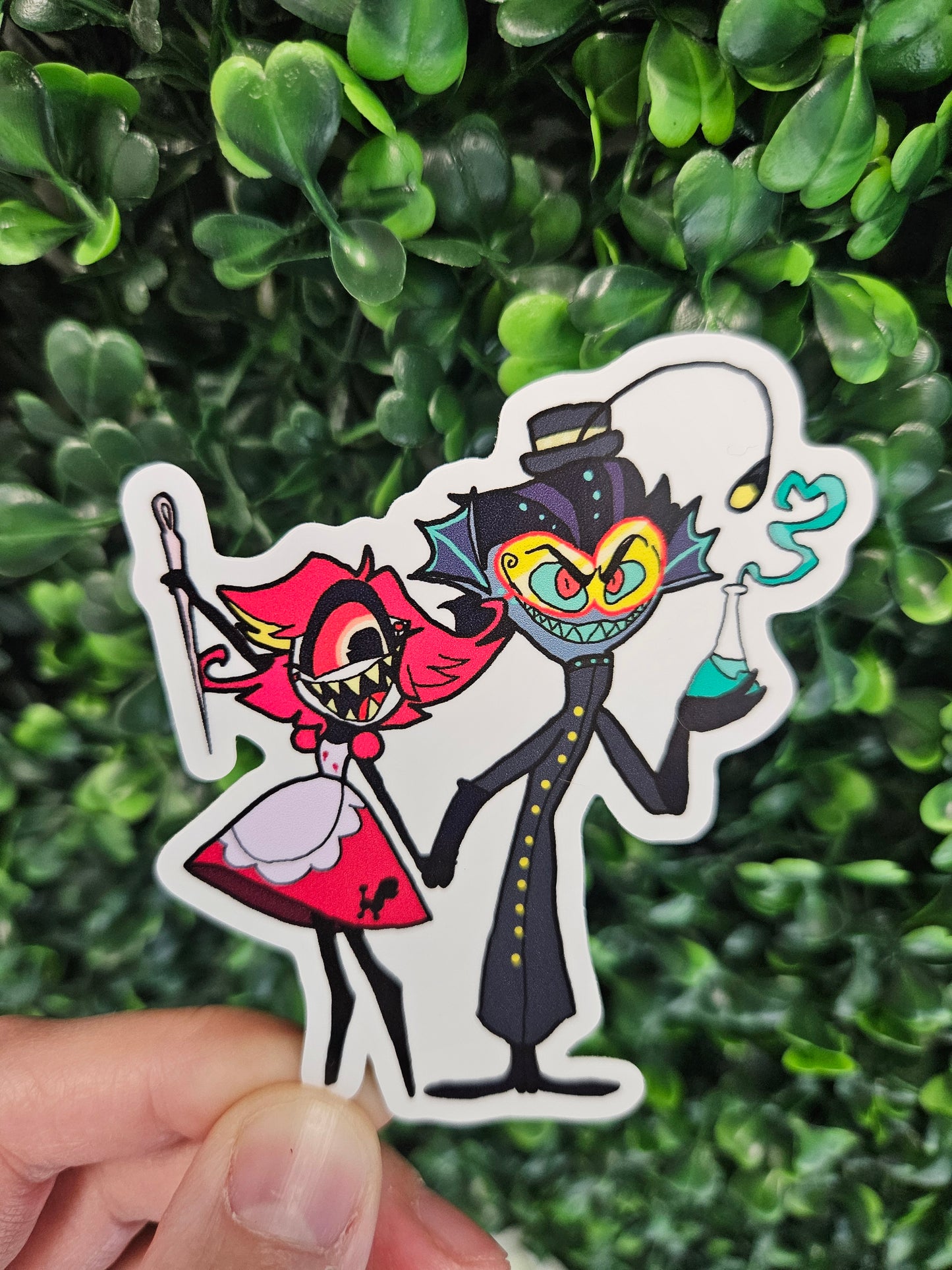 Nifty Baxter Sticker Hazbin Hotel