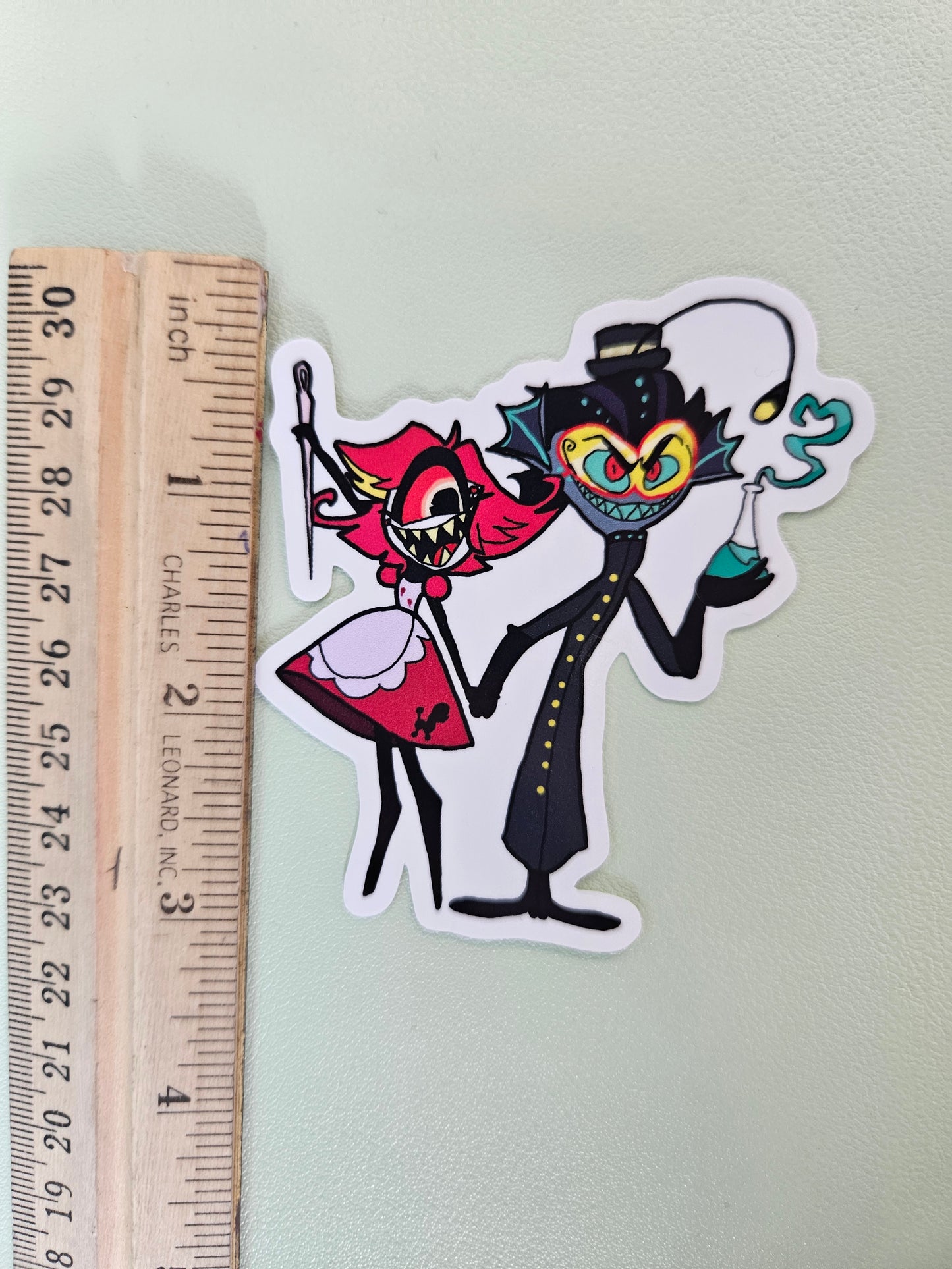 Nifty Baxter Sticker Hazbin Hotel