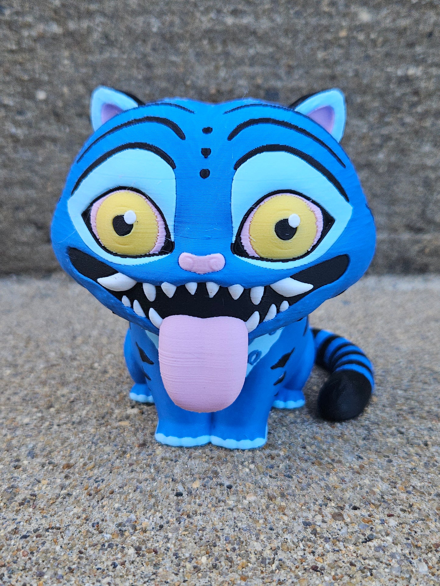 KPop Demon Hunters Derpy Tiger 3D Printed Figurine