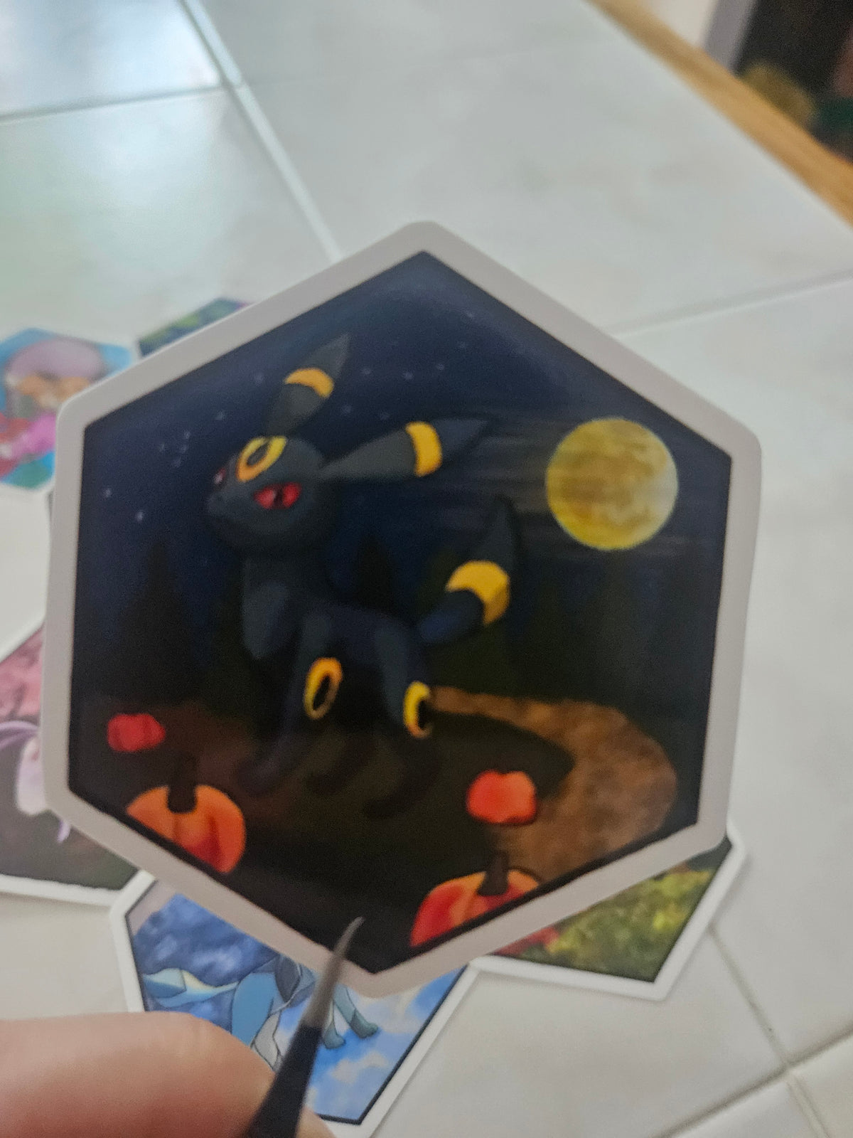 Umbreon Sticker Umbreon Sticker Pokemon – 3DNerDCrafts