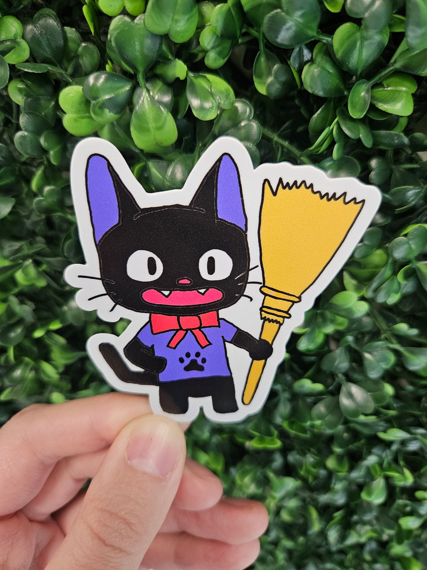 Jiji Cat Sticker Studio Ghibli